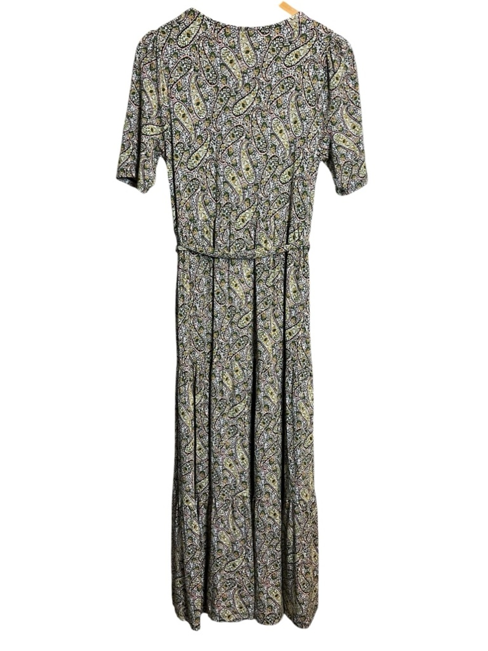 Boden Tiered faux Wrap Jersey Paisley Maxi Dress 8 - Picture 7 of 12